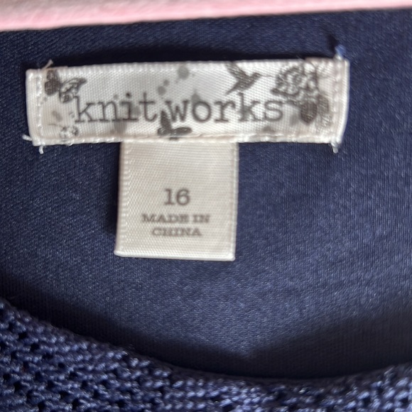 KNIT WORKS | Big Girls (16) Sleeveless Dress - Picture 3 of 5